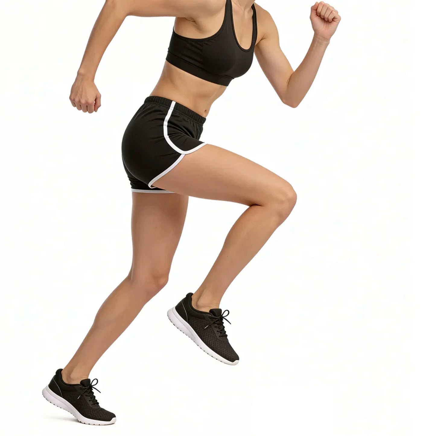 LADIES DOLPHIN ATHLETIC SHORTS