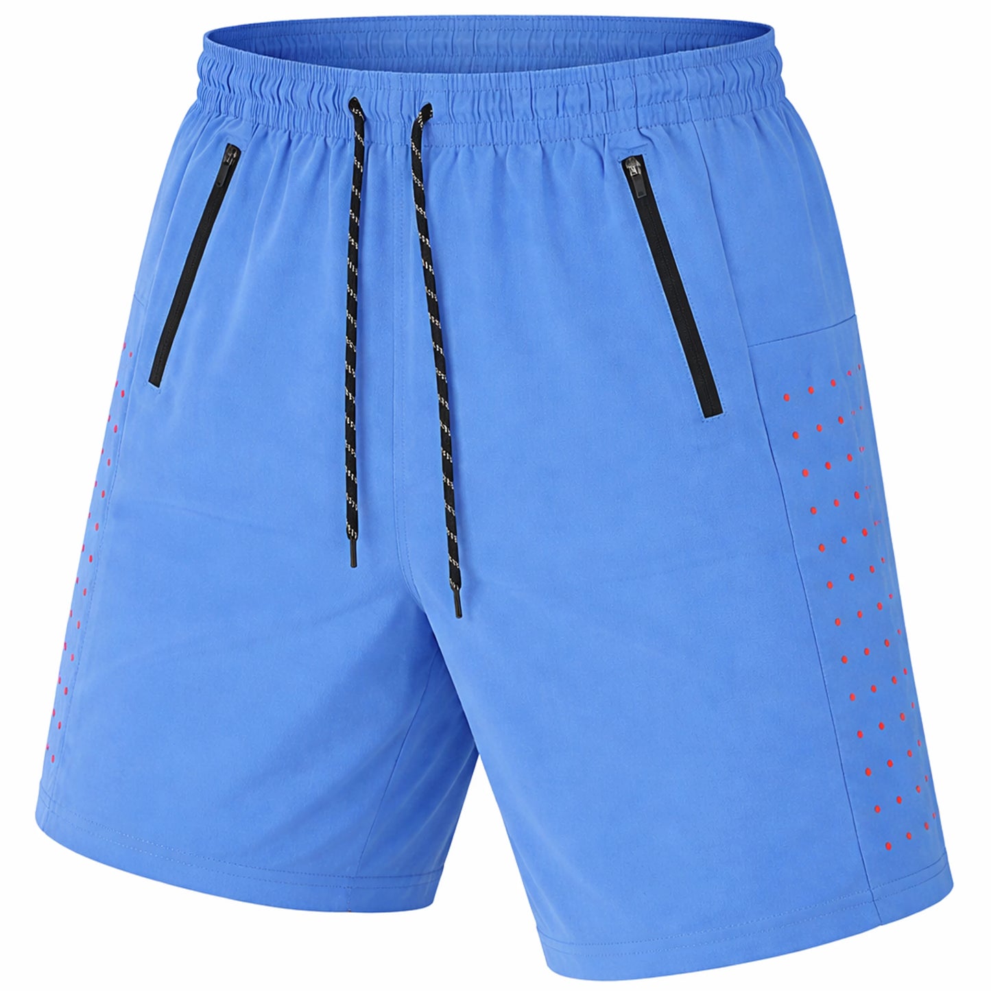Men's 3-Pack Performance Training Shorts With Zipper Pockets (Sizes, S to 2XL)