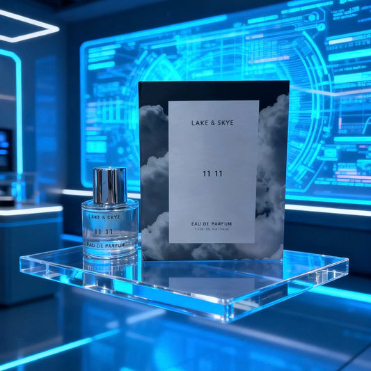 LAKE & SKYE 11 11 50ml Unisex Eau de Parfum - Light Aquatic & Subtle Green Notes, Calm Scent for Any Moment