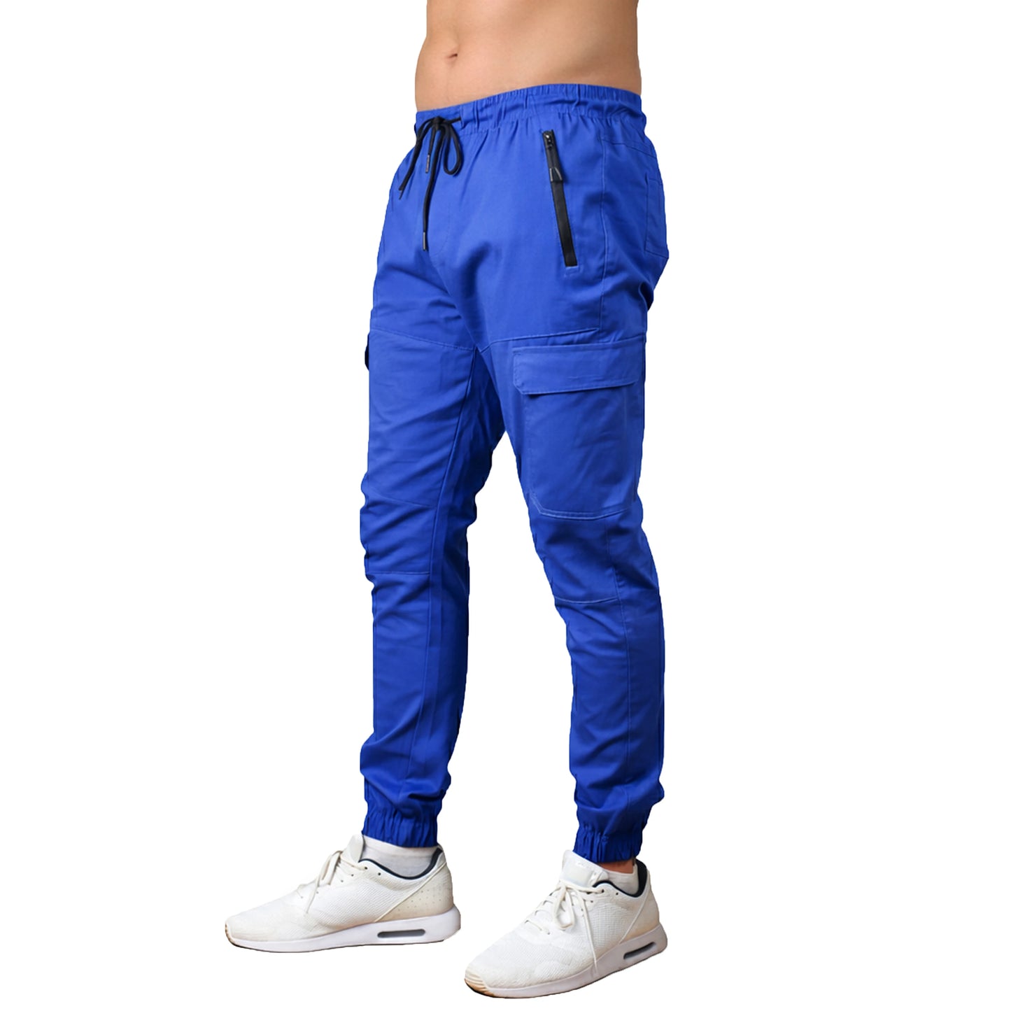 Men's Cotton Flex-Stretch Cargo Jogger (Sizes 30 - 42)
