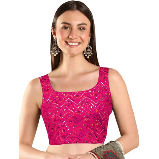 Sequin Embellished Saree Blouse for Women (B228-P)