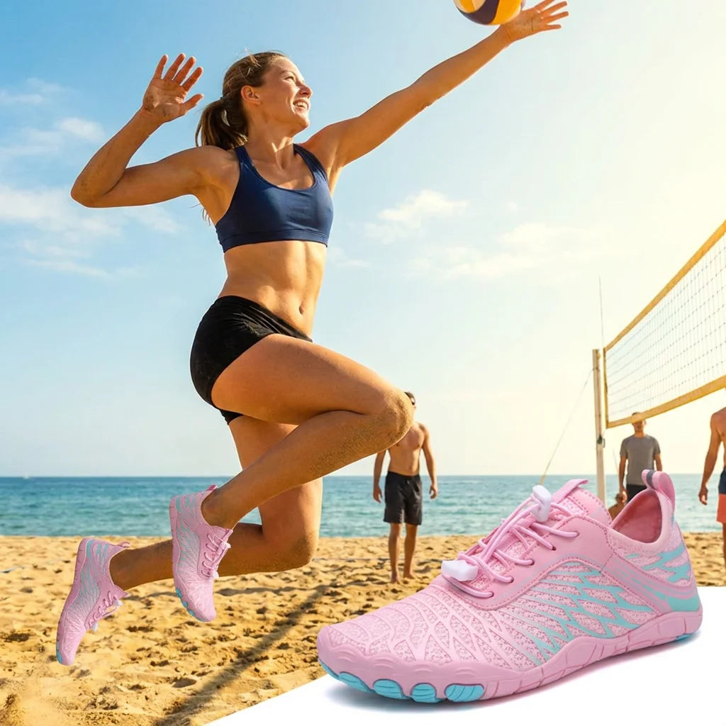 Aqua Shoes Women Men Barefoot Water Shoes Quick-Drying Outdoor Beach Upstream Wading Swimming Shoe Sneakers Unisex Trekking Surf