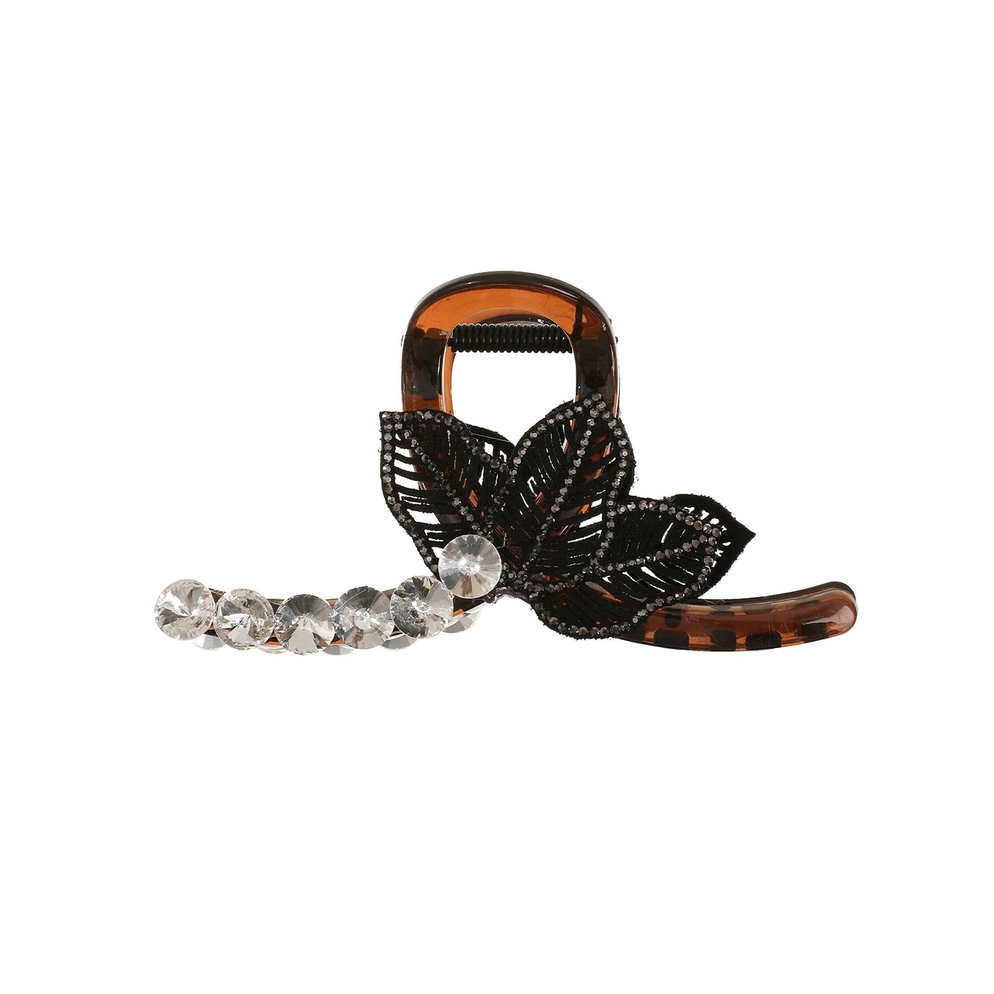 AWAYTR New Flower Hair Claws Clips Hairpins For Girls Women Fashion Rhinestone Hairgrip Barrettes