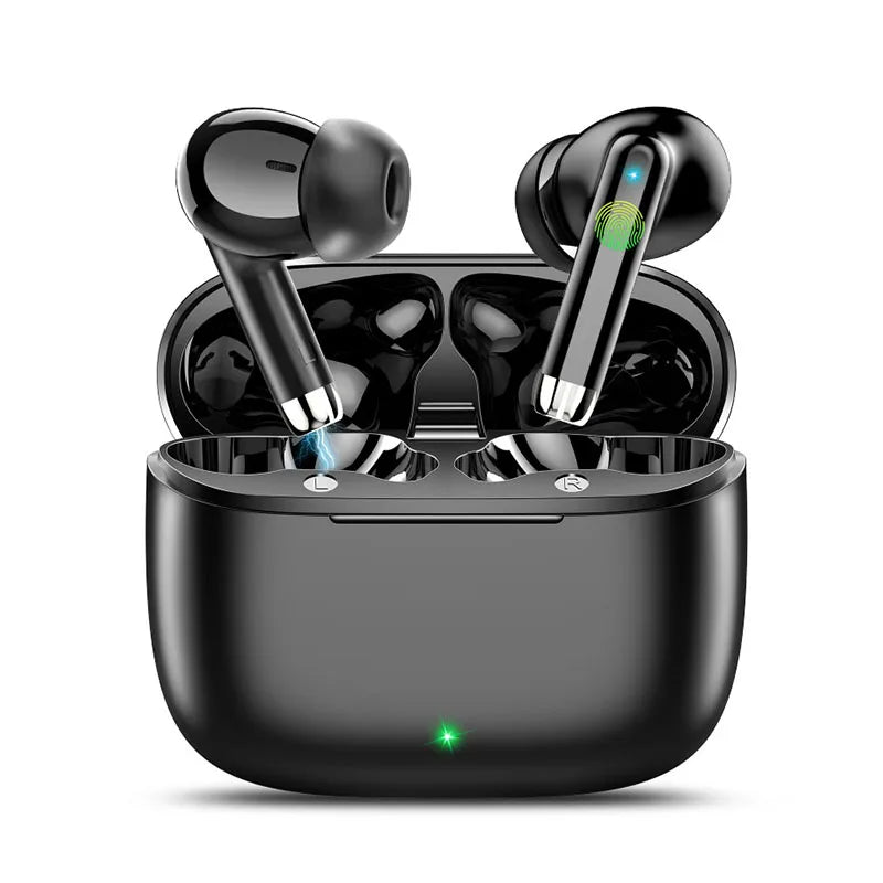 K66 Noise Cancelling Earbuds, 90% ANC Reduction, 14.2mm Hi-Res Sound, BT 5.3, IPX7 Waterproof, 48H Playtime