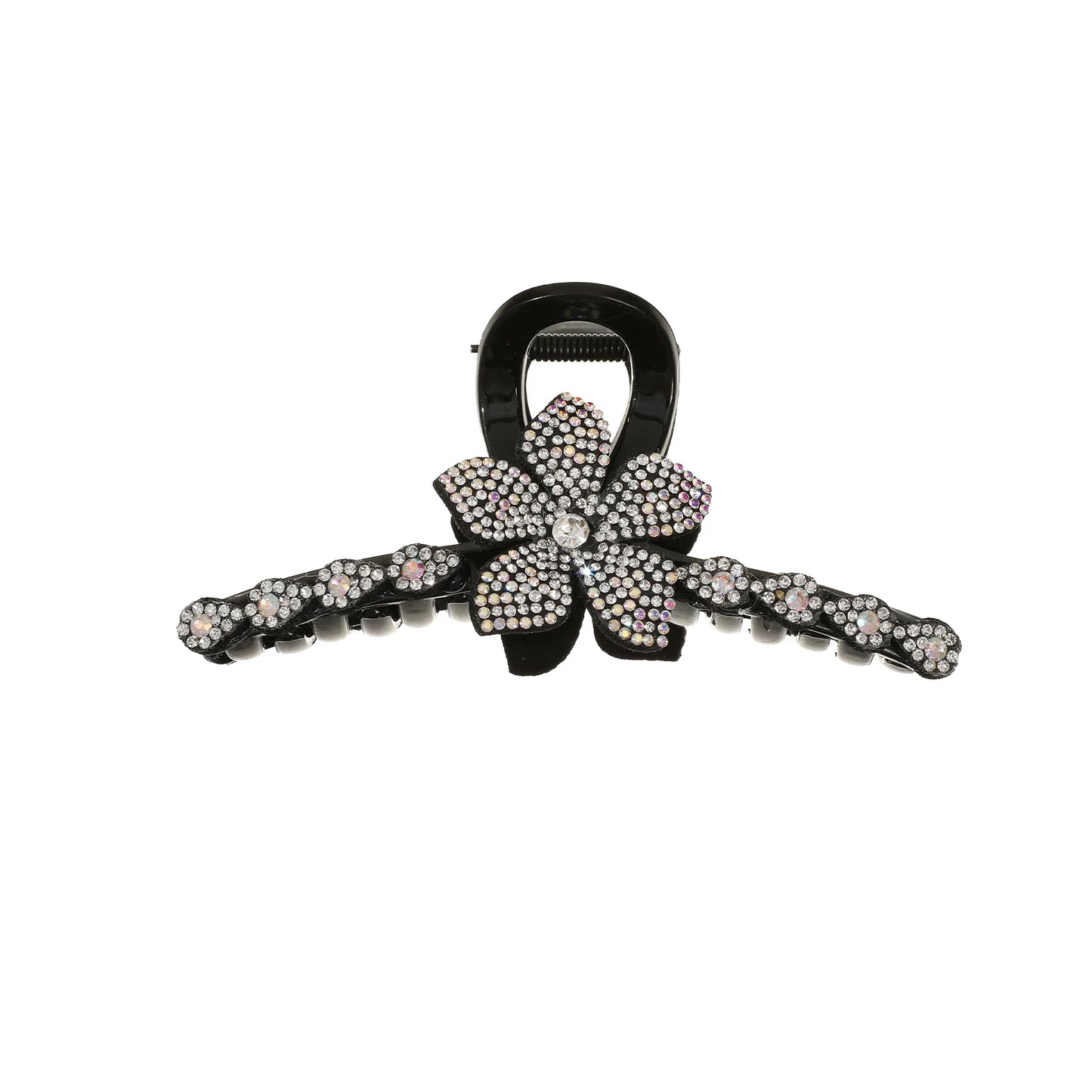 AWAYTR New Flower Hair Claws Clips Hairpins For Girls Women Fashion Rhinestone Hairgrip Barrettes