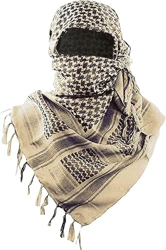 Desert Scarf / 100% Cotton Keffiyeh Scarf Wrap