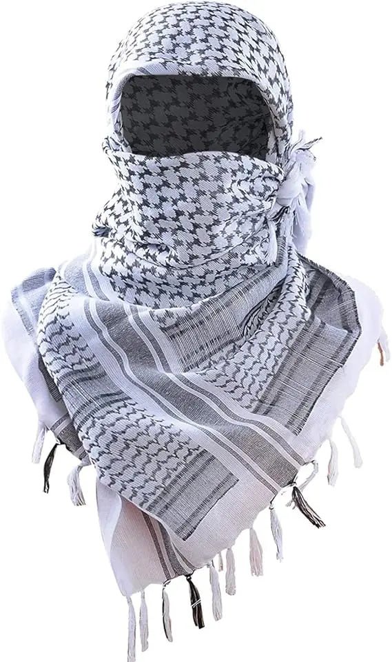 Desert Scarf / 100% Cotton Keffiyeh Scarf Wrap