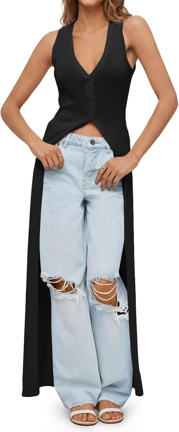 Womens Crochet Long Cardigans Duster Button Up Bell Long Sleeve Ruffle 2026 Summer Boho Beach Cover Ups