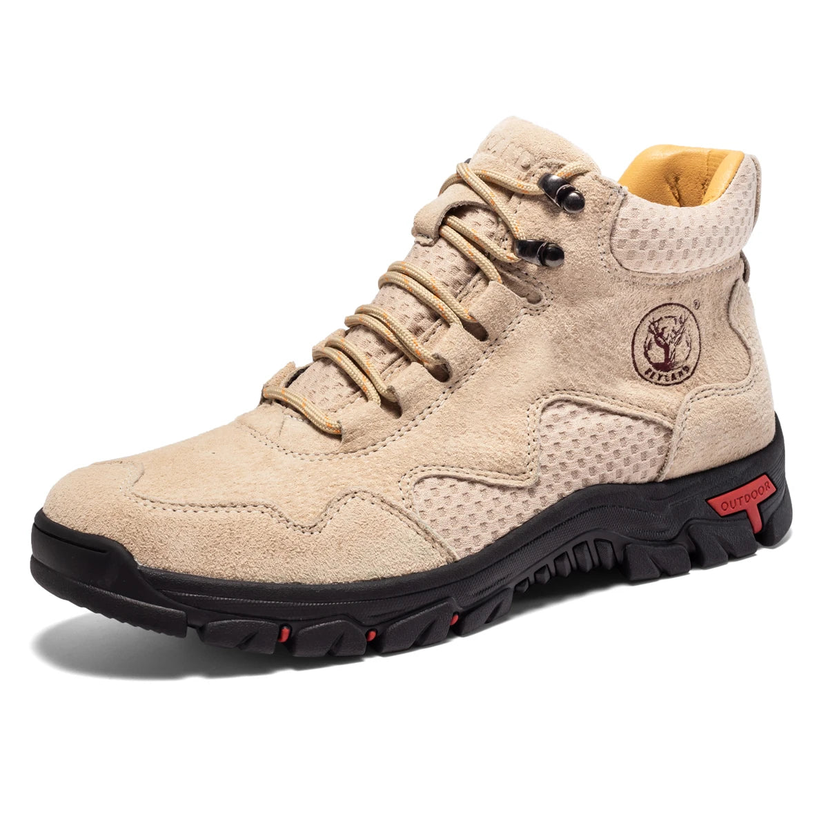 FLYLAND Men's Fashion Sneakers Chukka Boots Breathable Daily Casual Work Office Shoes