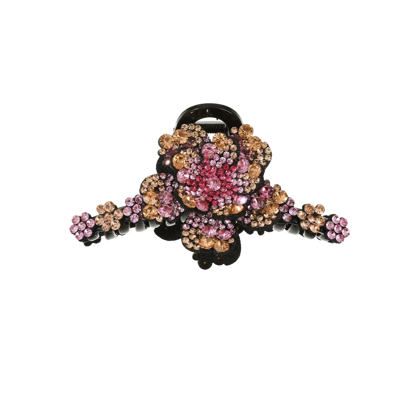 AWAYTR New Flower Hair Claws Clips Hairpins For Girls Women Fashion Rhinestone Hairgrip Barrettes