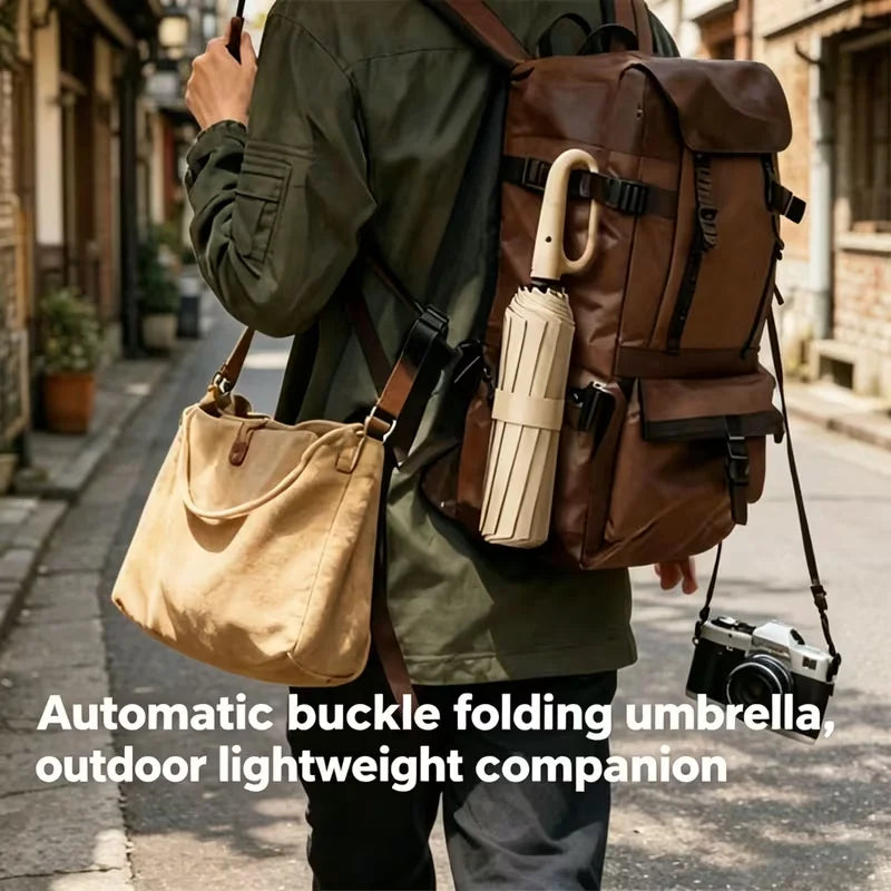 Multi-functional Umbrella - Stylish & Trendy Design, Top Choice for Men & Women. Excellent All-Weather Sun & Rain Umbrella - Automatic Open/Close, Compact Foldable Design.