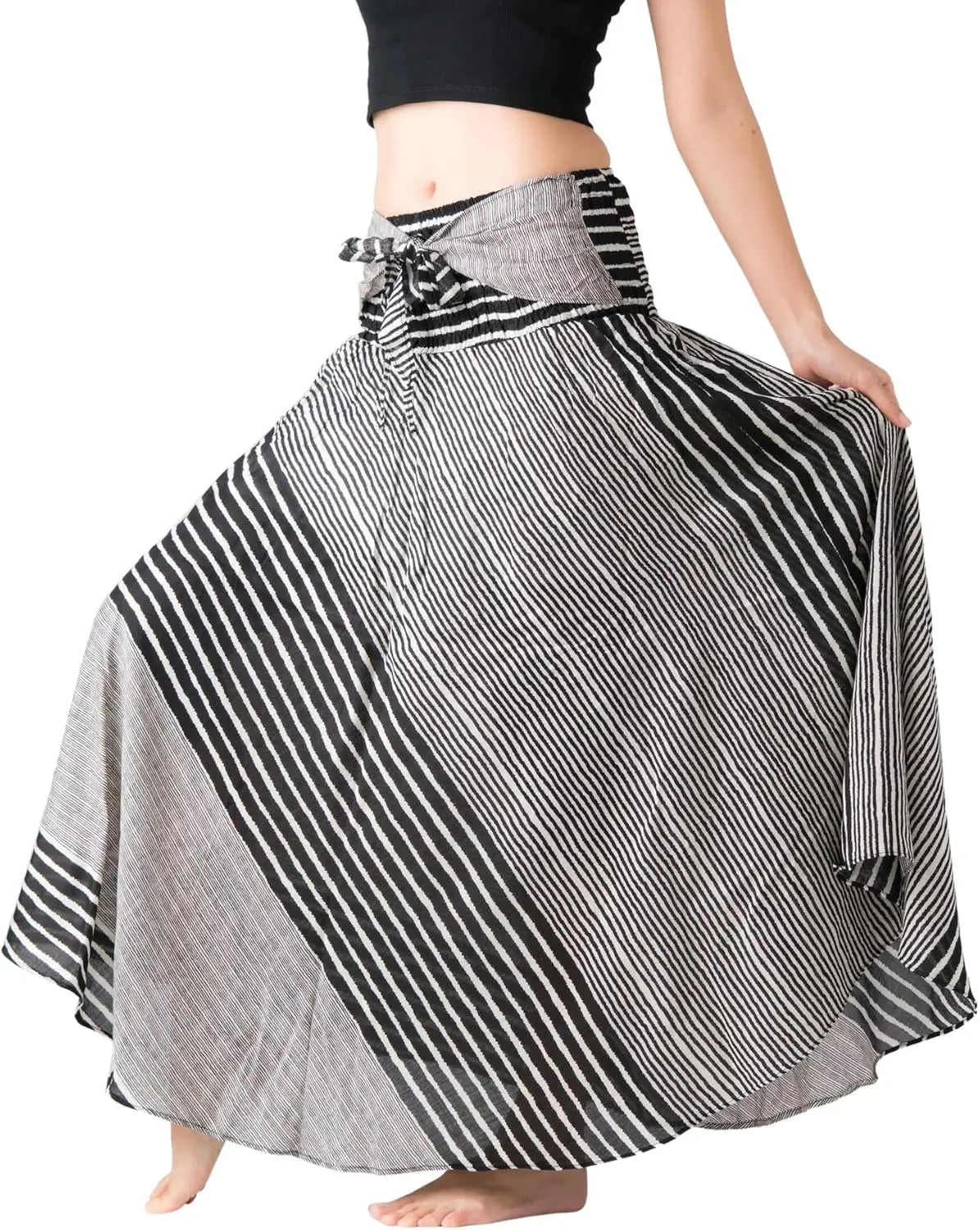 Long Skirts for Women Maxi Boho Skirt Floral Print
