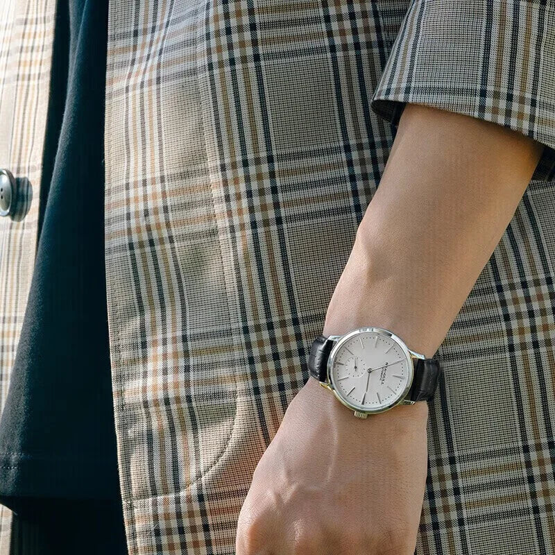 Seagull New Business Watch Men's Mechanical Wristwatches 50m Waterproof Leather Valentine Male Watches