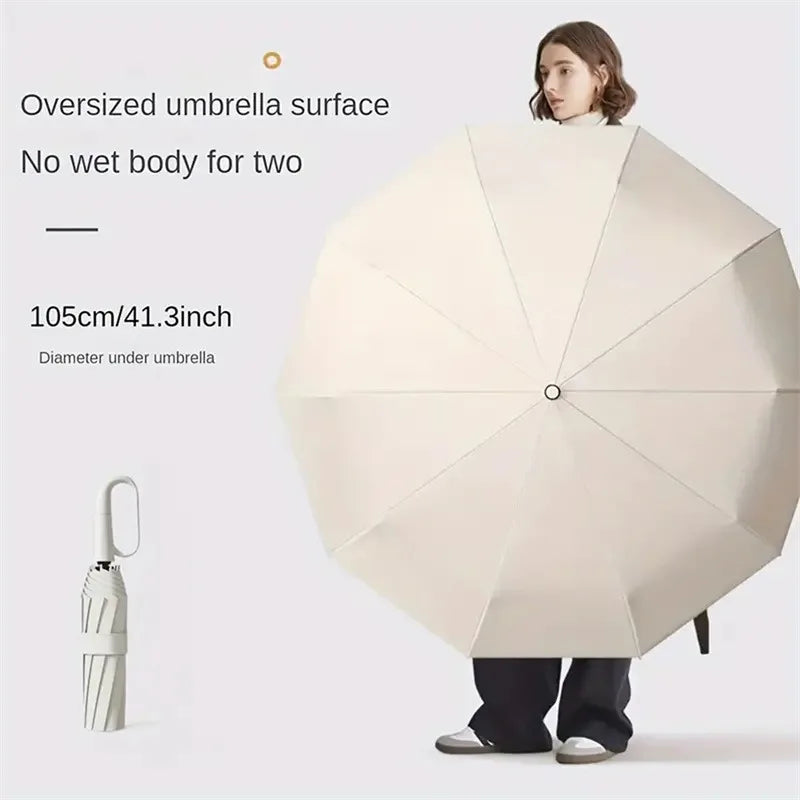 Multi-functional Umbrella - Stylish & Trendy Design, Top Choice for Men & Women. Excellent All-Weather Sun & Rain Umbrella - Automatic Open/Close, Compact Foldable Design.