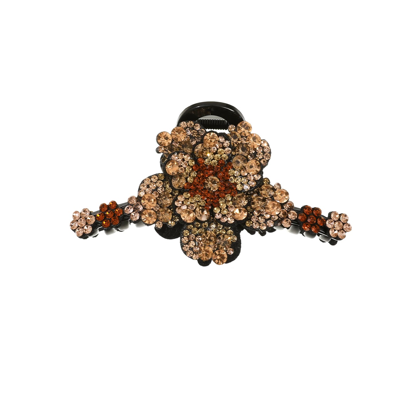 AWAYTR New Flower Hair Claws Clips Hairpins For Girls Women Fashion Rhinestone Hairgrip Barrettes