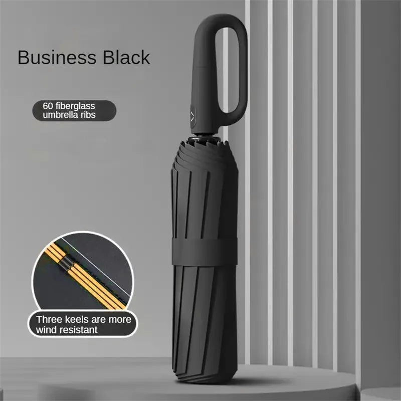 Multi-functional Umbrella - Stylish & Trendy Design, Top Choice for Men & Women. Excellent All-Weather Sun & Rain Umbrella - Automatic Open/Close, Compact Foldable Design.