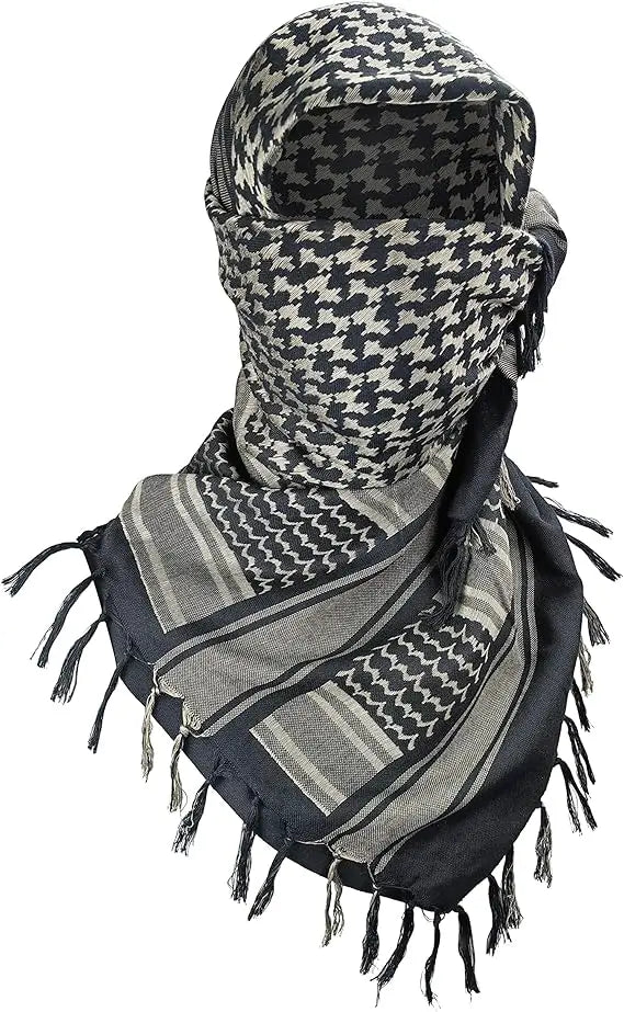 Desert Scarf / 100% Cotton Keffiyeh Scarf Wrap