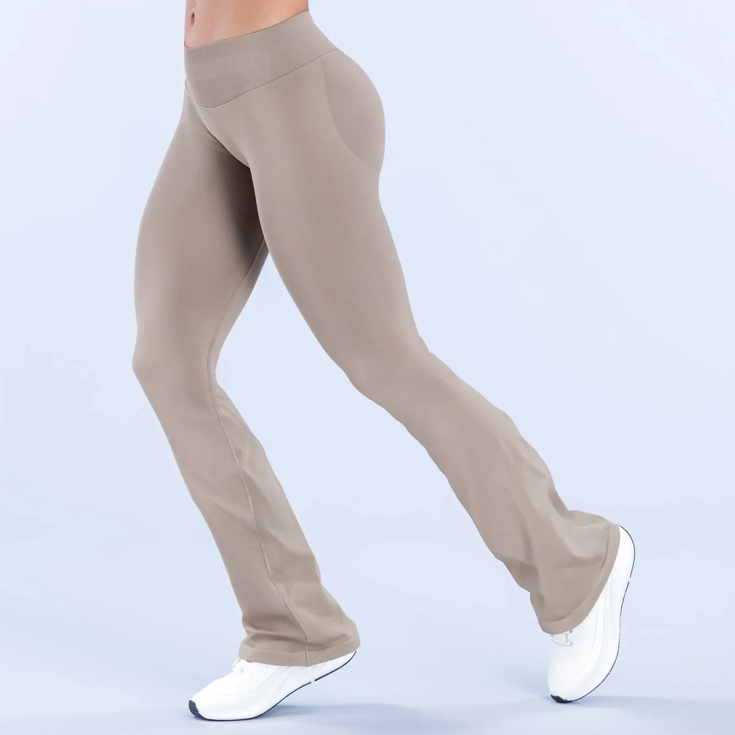 HerGym Impact Flares Women's Seamless Yoga Leggings Fitness Workout Gym Trousers Squat Proof Scrunch Butt Lifting Sports Pants
