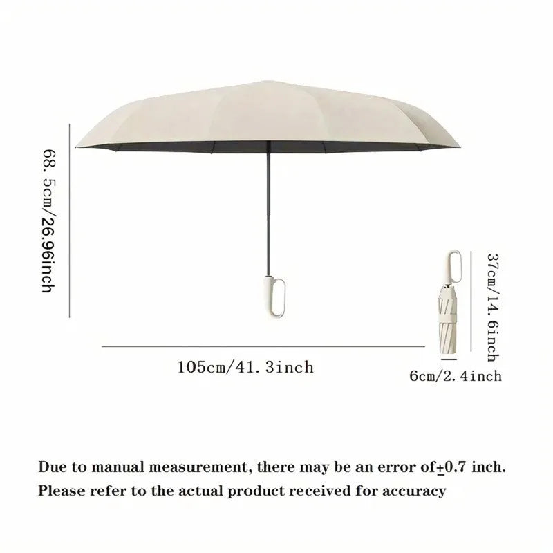 Multi-functional Umbrella - Stylish & Trendy Design, Top Choice for Men & Women. Excellent All-Weather Sun & Rain Umbrella - Automatic Open/Close, Compact Foldable Design.
