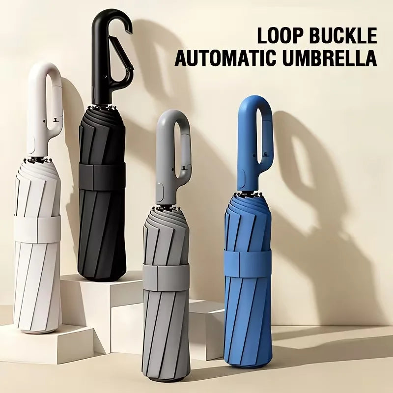 Multi-functional Umbrella - Stylish & Trendy Design, Top Choice for Men & Women. Excellent All-Weather Sun & Rain Umbrella - Automatic Open/Close, Compact Foldable Design.