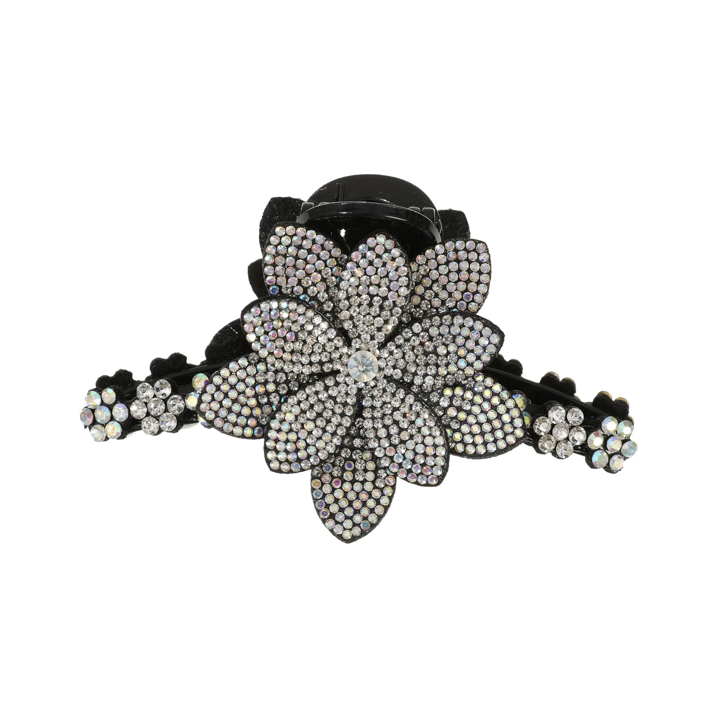 AWAYTR New Flower Hair Claws Clips Hairpins For Girls Women Fashion Rhinestone Hairgrip Barrettes