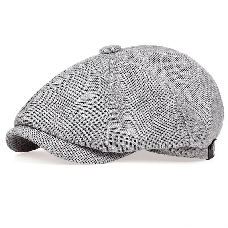 Classic Hat for Men Caps Vintage Retro Tweed Peaky Blinders Beret Hat Flat Peaked Cap Street Hats for Women Men