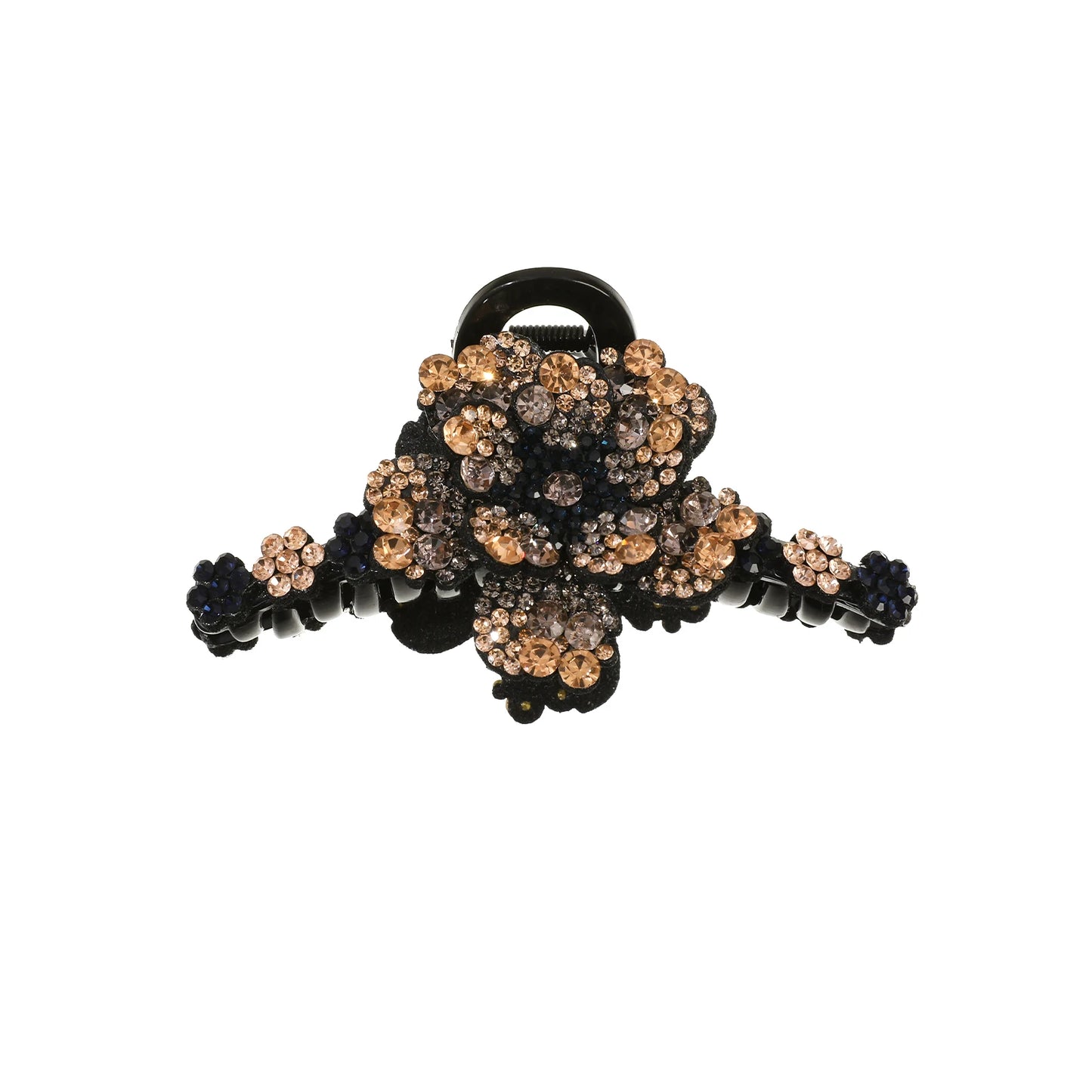 AWAYTR New Flower Hair Claws Clips Hairpins For Girls Women Fashion Rhinestone Hairgrip Barrettes