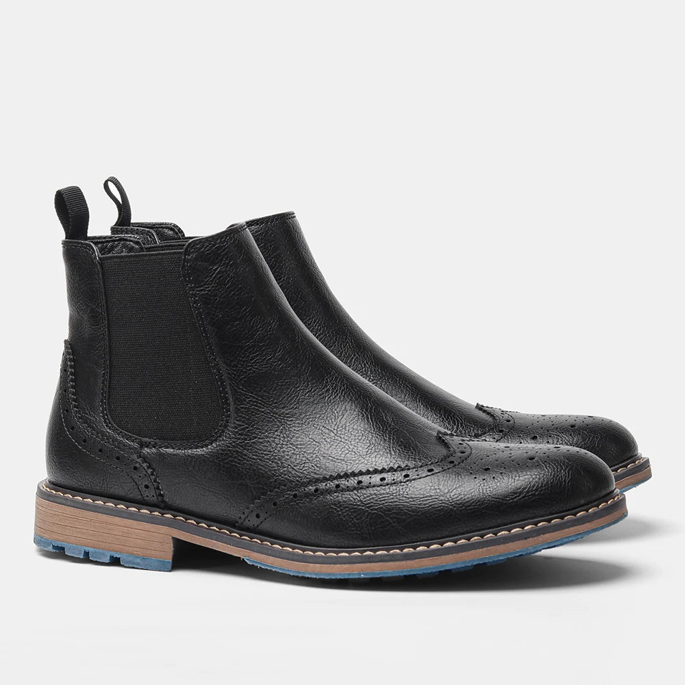 Size 8~13 Men Boots Fashion Brand Comfortable Ankle Boots For Men