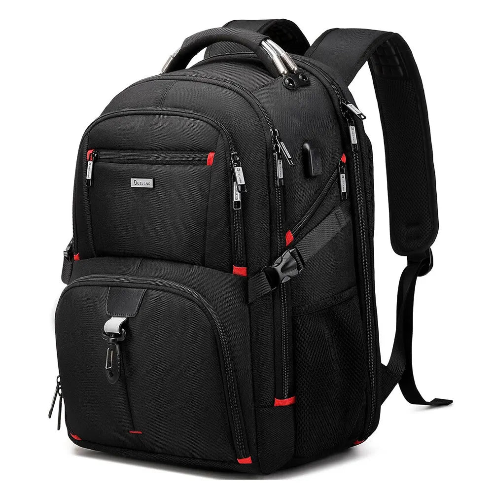 50L Man Travel Backpack Large Capacity Men and Women Business Trip Backpacks 15.6/17 Inch Laptop Bag Student School Backpack