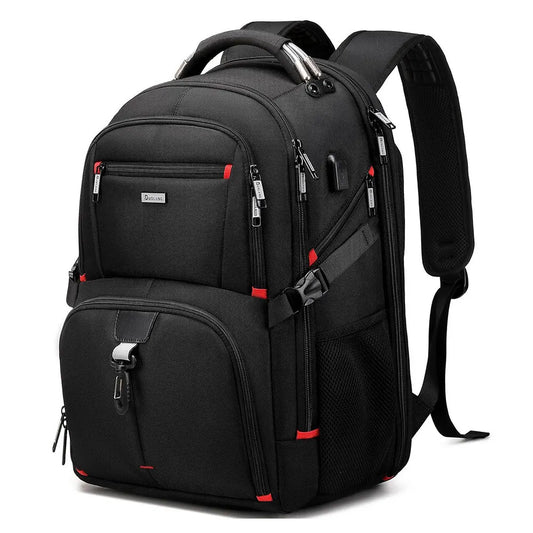 50L Man Travel Backpack Large Capacity Men and Women Business Trip Backpacks 15.6/17 Inch Laptop Bag Student School Backpack