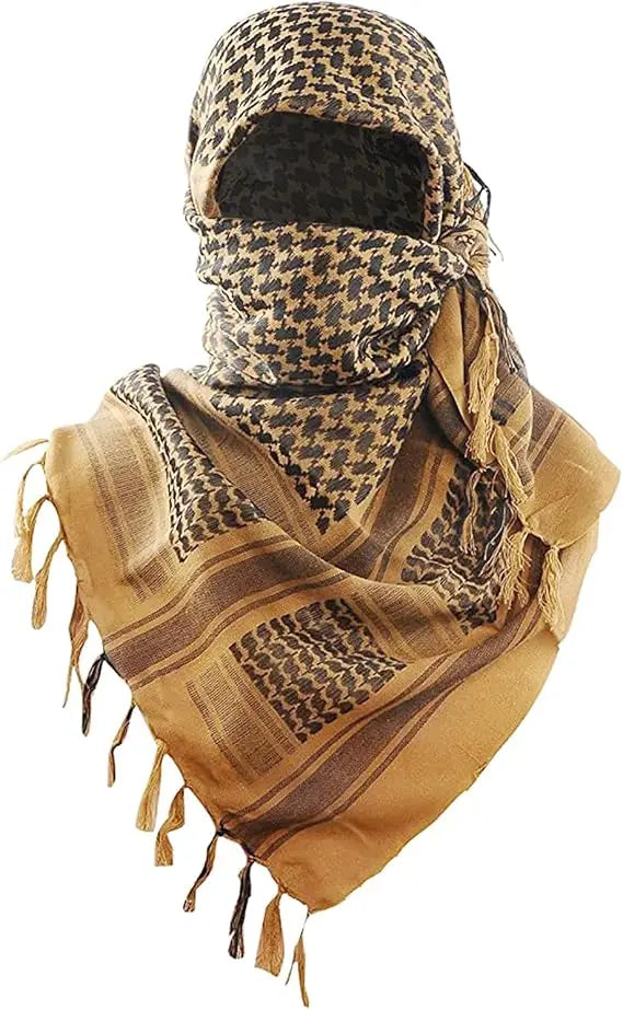 Desert Scarf / 100% Cotton Keffiyeh Scarf Wrap