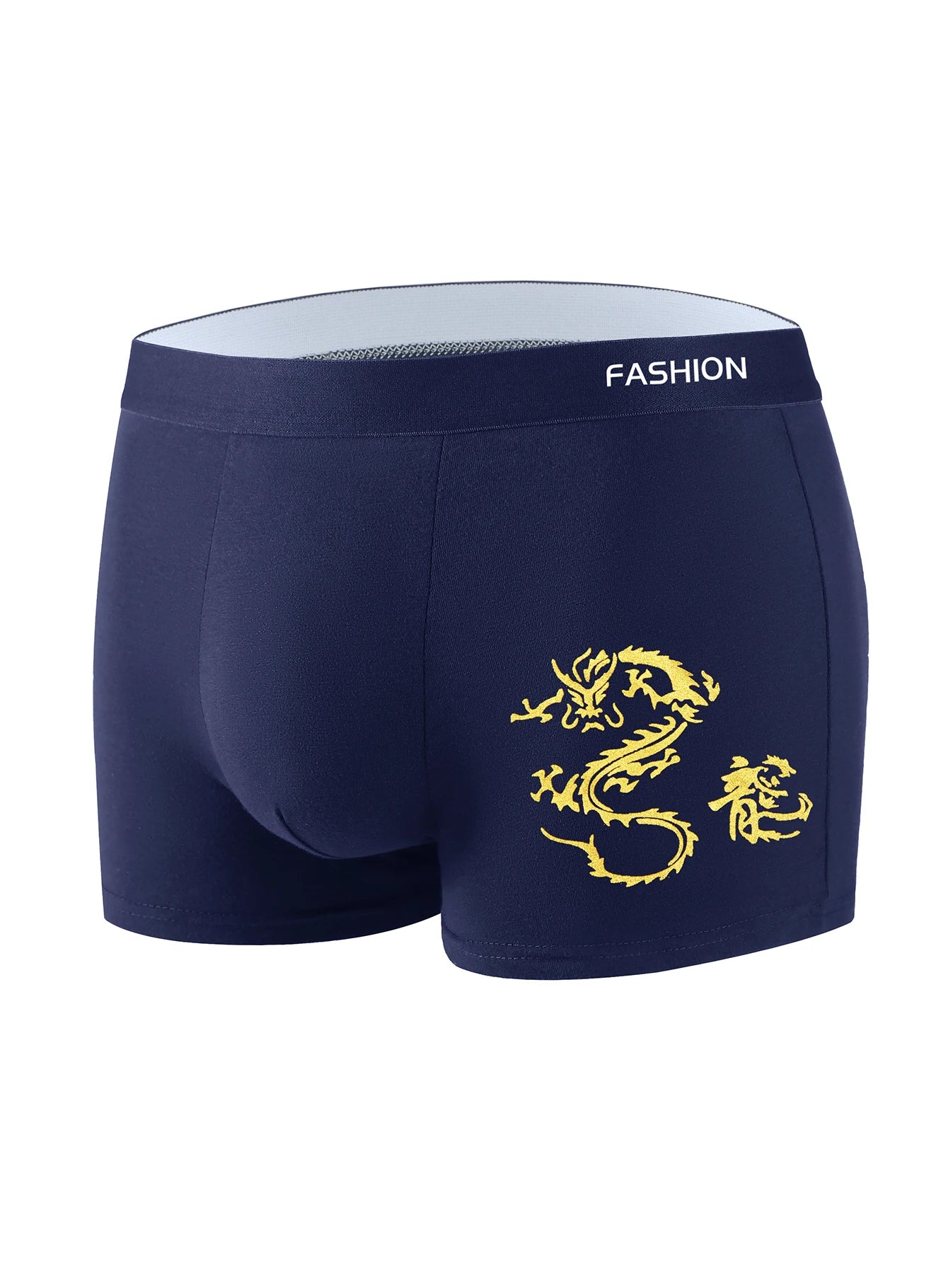 4 Pieces of Men's Underwear Stylish Classic Simple Casual Boxer Briefs Comfortable Breathable Sporty Skin-friendly Boxers
