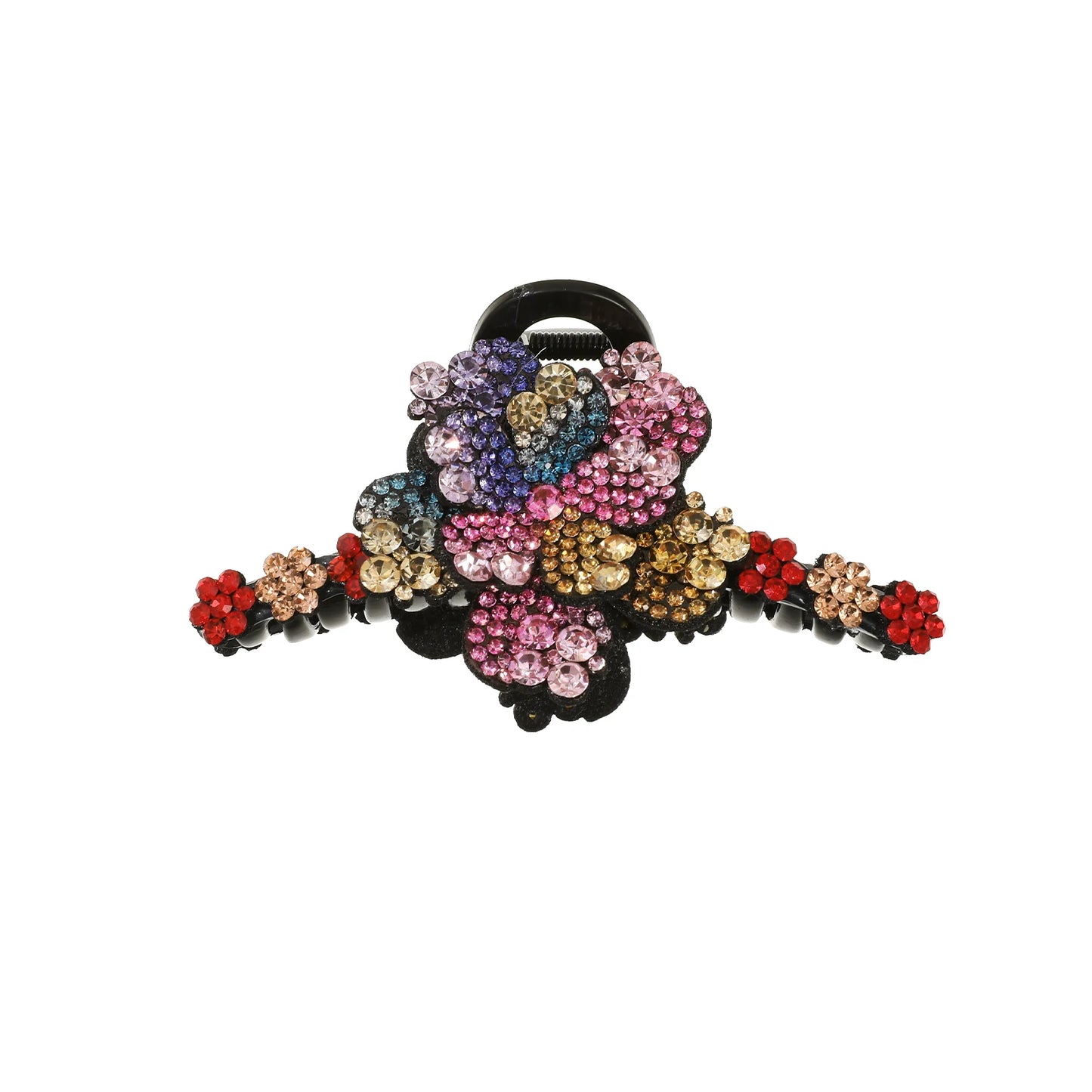 AWAYTR New Flower Hair Claws Clips Hairpins For Girls Women Fashion Rhinestone Hairgrip Barrettes