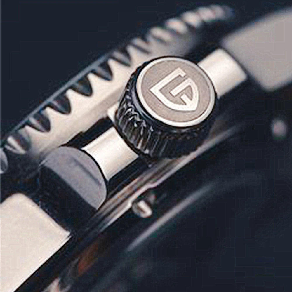 PAGANI DESIGN PD-1662 Luxury GMT Men Mechanical Wristwatch Sapphire Glass Stainless Steel 100M Waterproof Automatic Watches