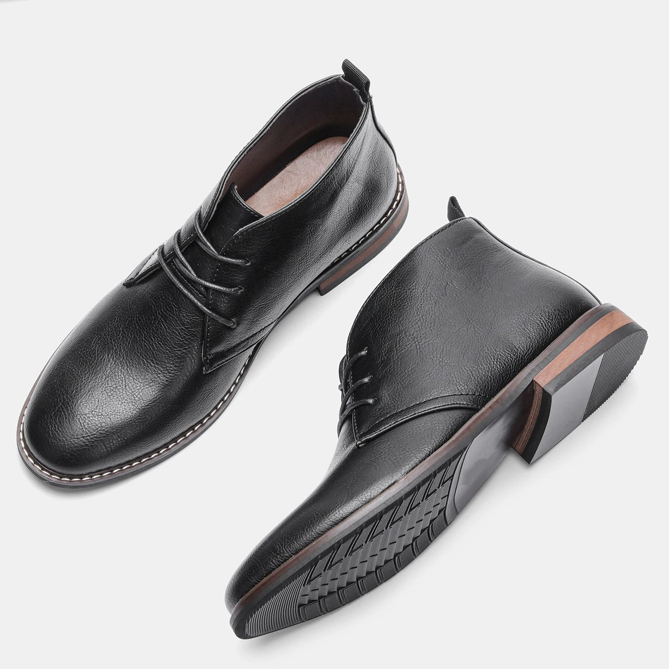 Boots Men Fashion Comfortable Casual Retro 2026 Brand Outdoor Walking Shoe