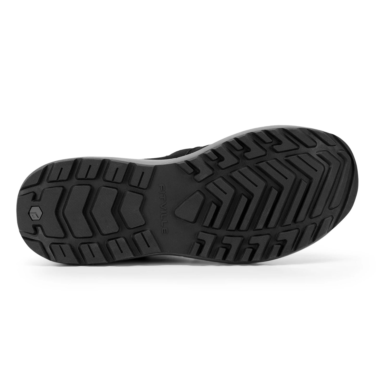 FitVille Men Extra Wide Slip On Hiking Loafers, Comfort Orthopedic Walking Sneakers with Arch Support for Outdoor Trekking Trails, Flat Feet & Foot Pain Relief