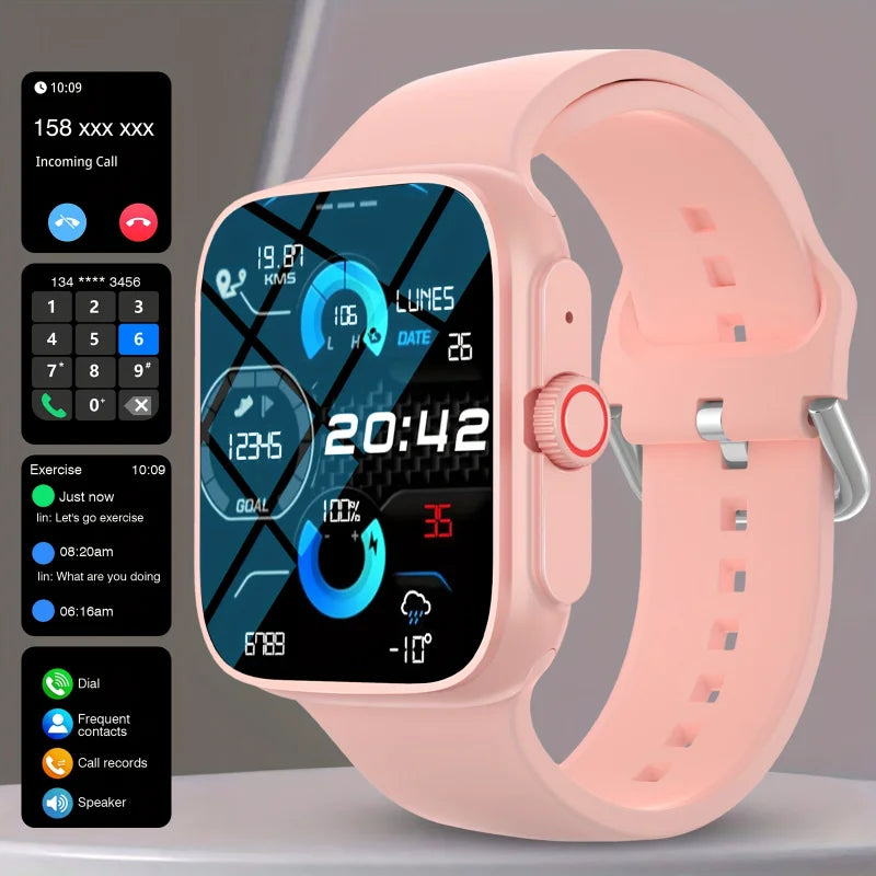 Smart Watch, HD Screen, Wireless Call, Multiple Sports Modes, Replaceable Wallpaper, Outdoor Sports Watch, Smart Watches Suitable for Men and Women,  Suitable for IPhone & Android