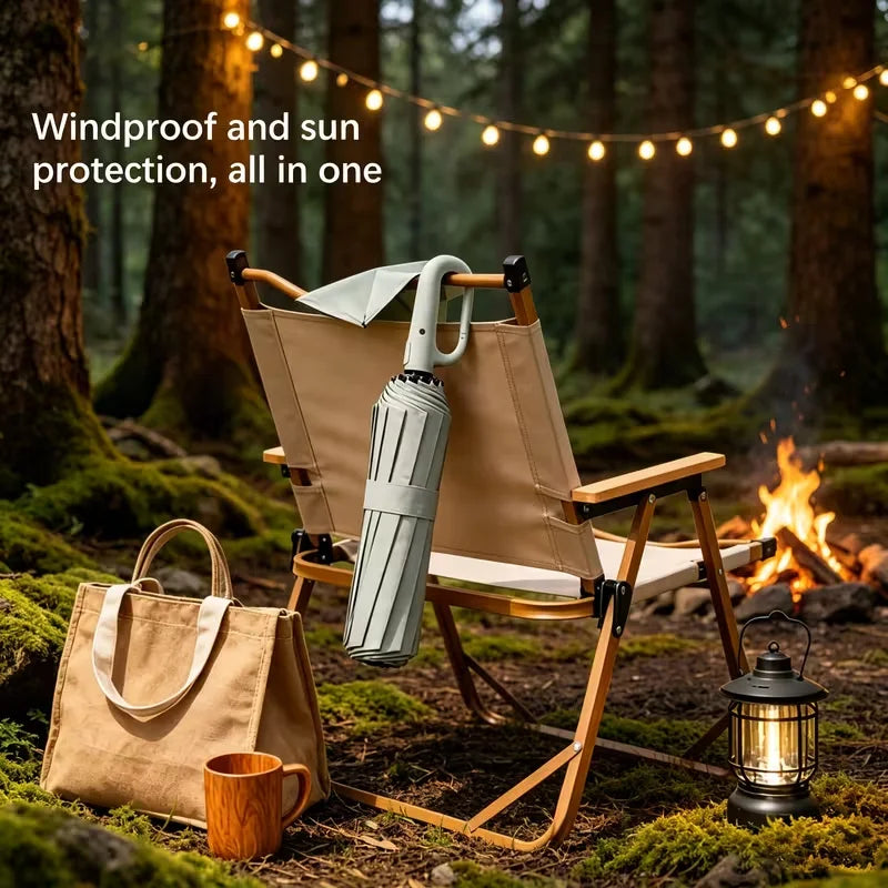 Multi-functional Umbrella - Stylish & Trendy Design, Top Choice for Men & Women. Excellent All-Weather Sun & Rain Umbrella - Automatic Open/Close, Compact Foldable Design.