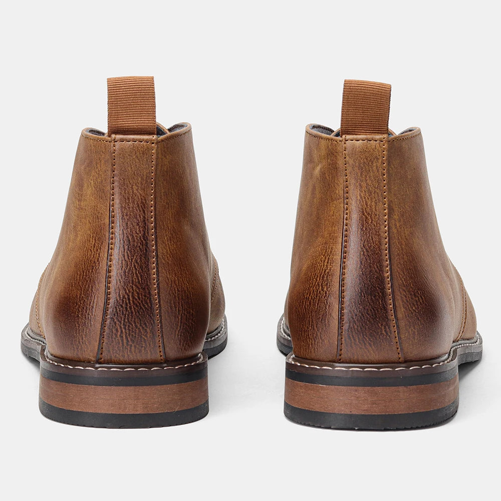 Boots Leather 2026 Retro Brand Comfortable Fashion Casual  Men Desert Boots