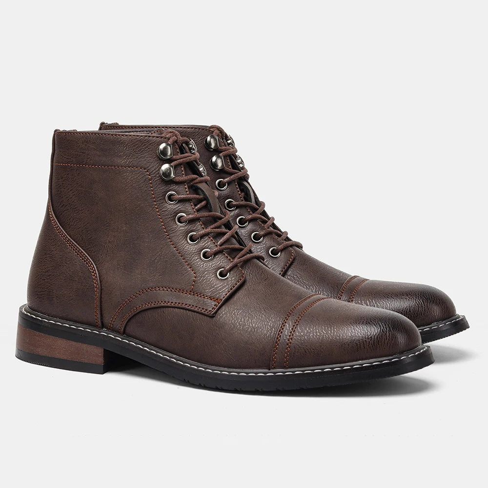 Size 8~13 Men Boots Fashion Brand Comfortable Ankle Boots For Men