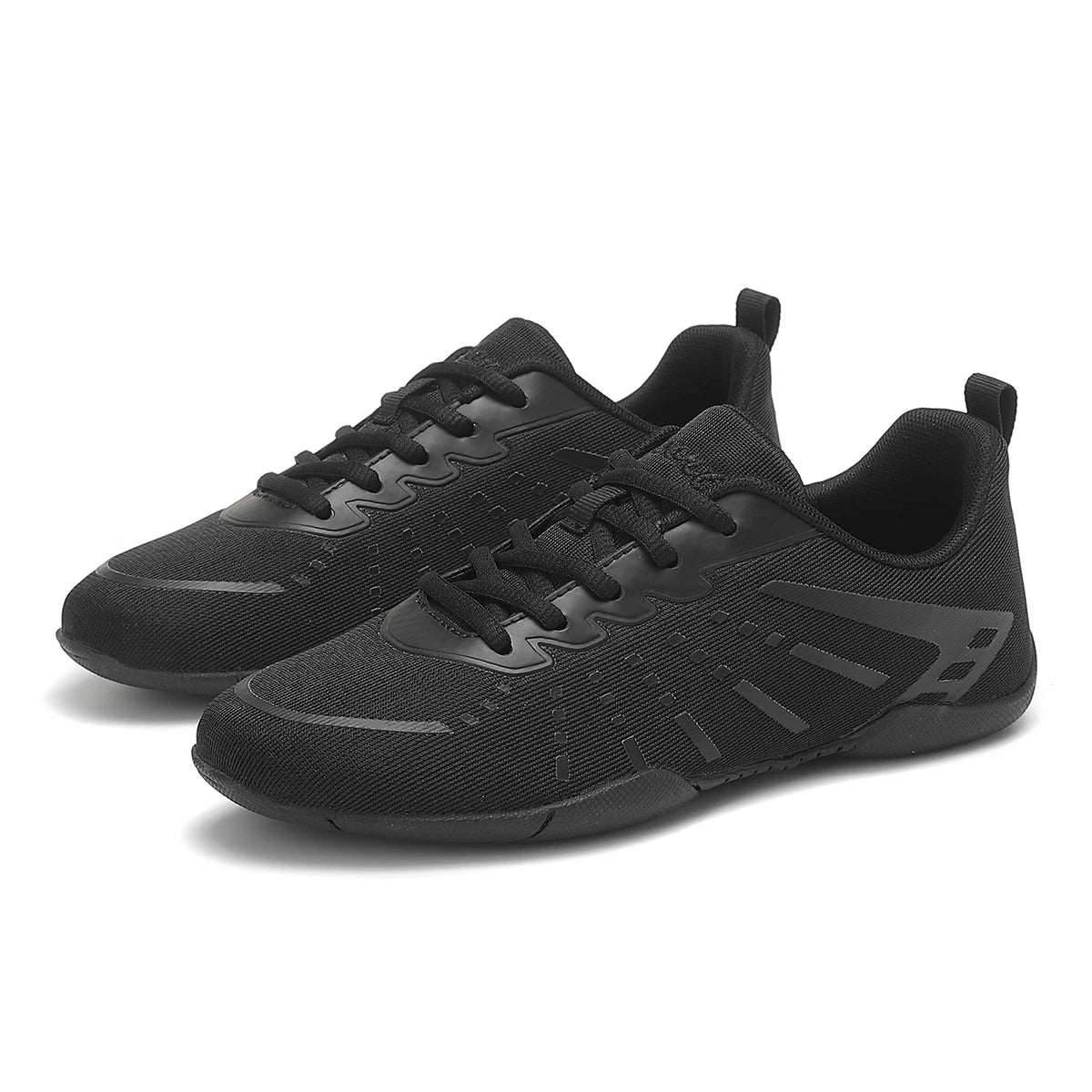 Women White Cheerleading Shoes Breathable Mesh Light Non Slip Flat Gymnastics Dance Training Competition Sneakers For Girls 2411