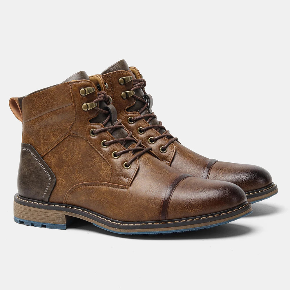 Size 8~13 Men Boots Fashion Brand Comfortable Ankle Boots For Men
