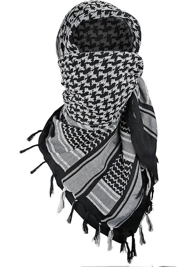 Desert Scarf / 100% Cotton Keffiyeh Scarf Wrap