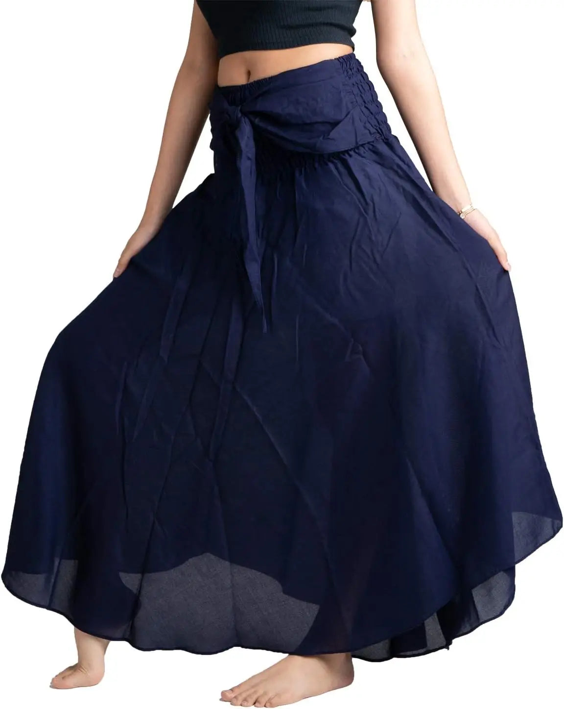 Long Skirts for Women Maxi Boho Skirt Floral Print